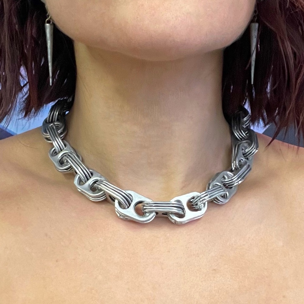 soda tab necklace